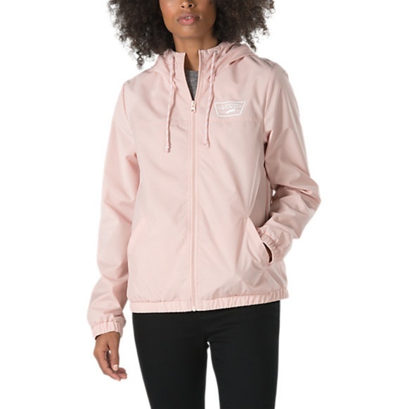 vans pink windbreaker